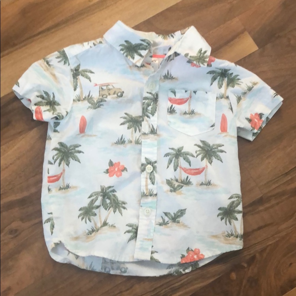 Carters 12 month boy button down